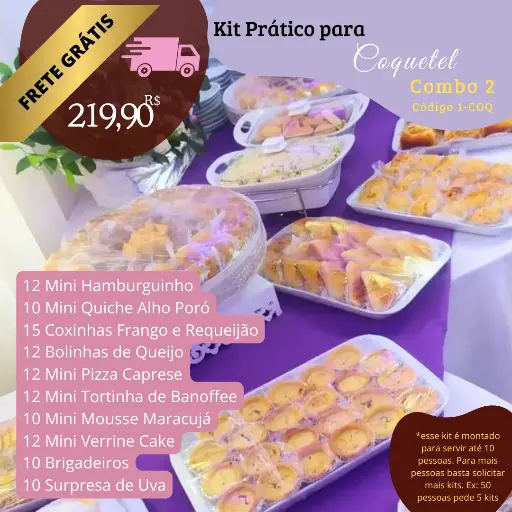 Kit Prático Coquetel {Combo 3}